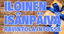 Tuotekuva tuotteelle Iloinen Isänpäivä Ravintola Intossa 8.11.2026