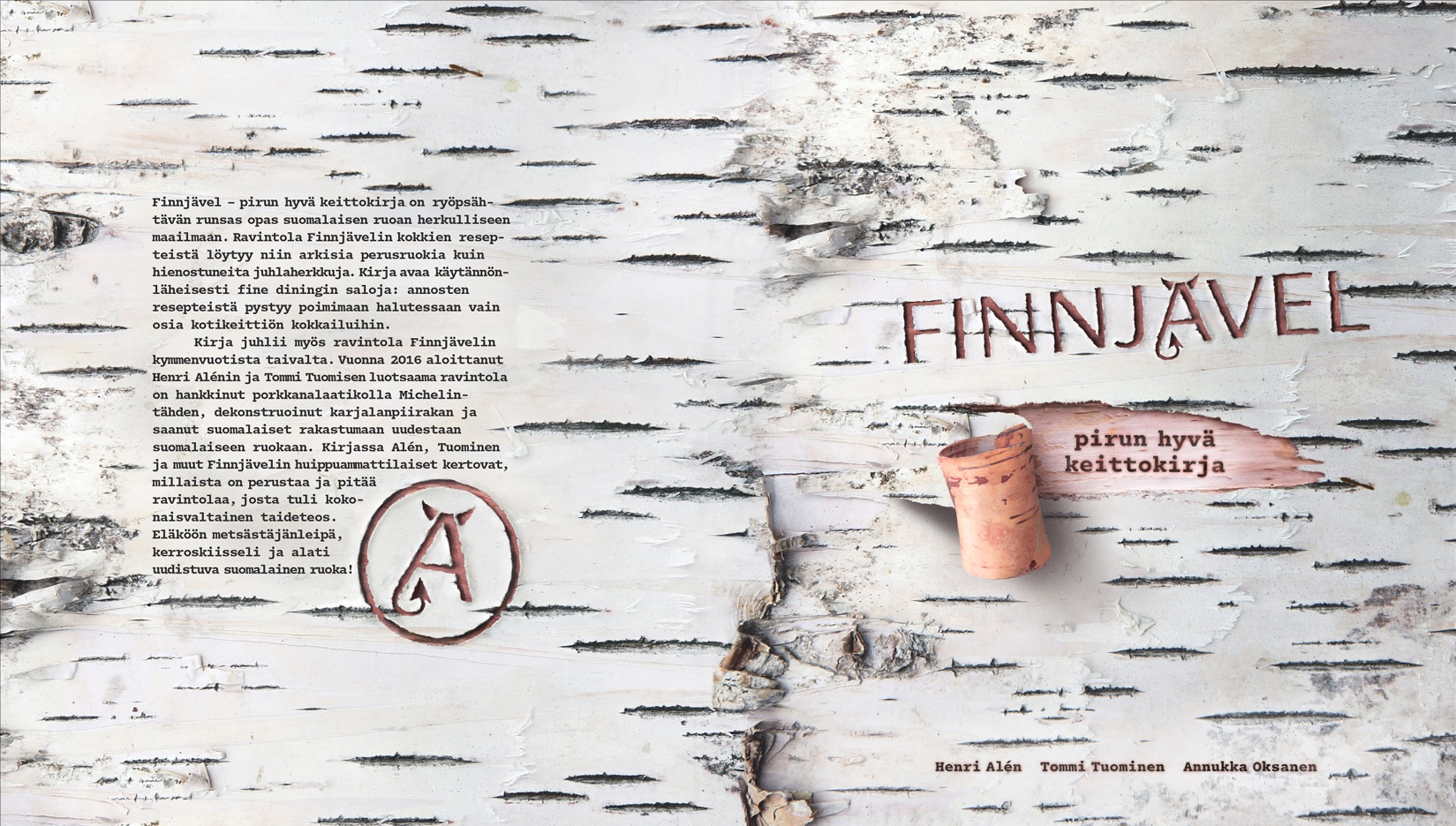 Tuotekuva tuotteelle 10v. syntymäpäivälahjakortti - 4 rkl Menu kahdelle Finnjävel Salissa & Finnjävel kirja
