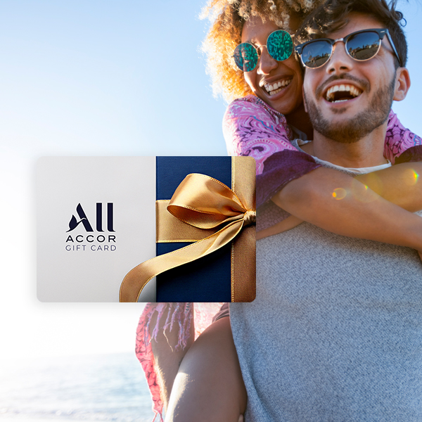 Guests enjoying stays with ALL Accor Gift Card