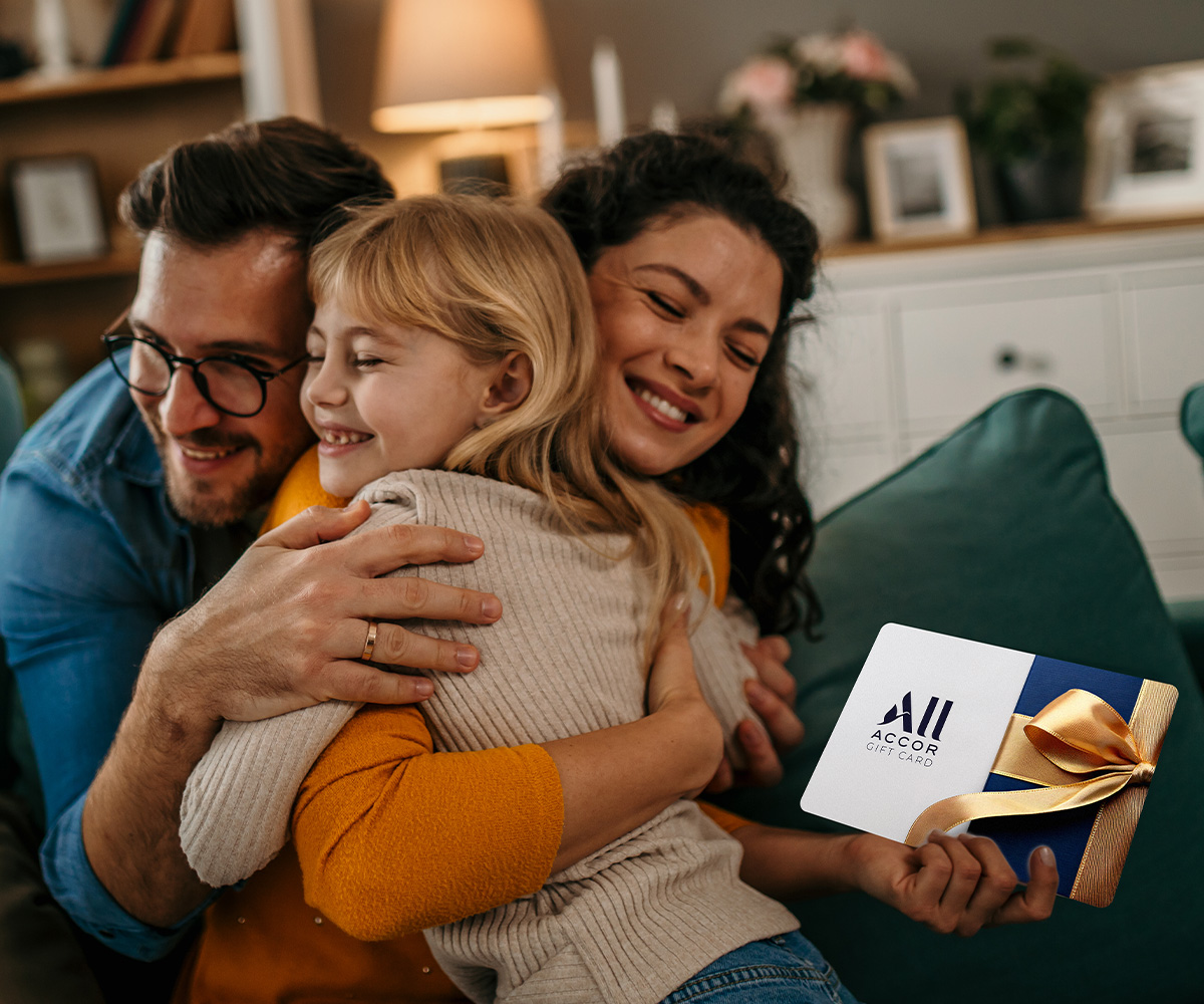 Guests enjoying stays with ALL Accor Gift Card